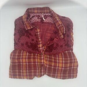 Vintage Free people flannel